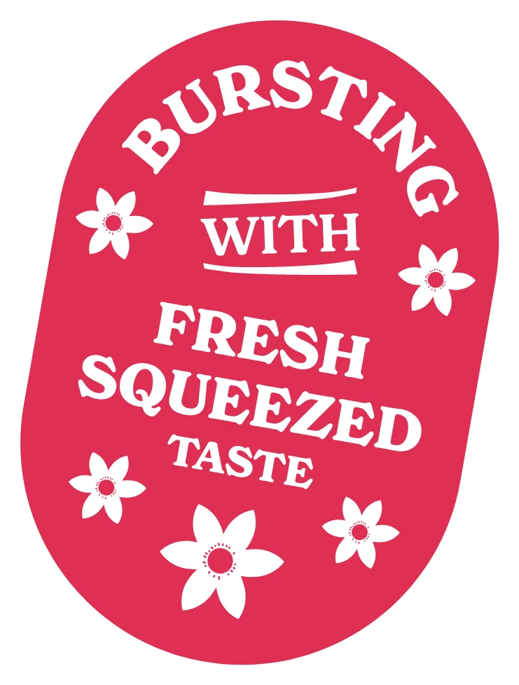 Bursting with Fresh Squeezed Taste